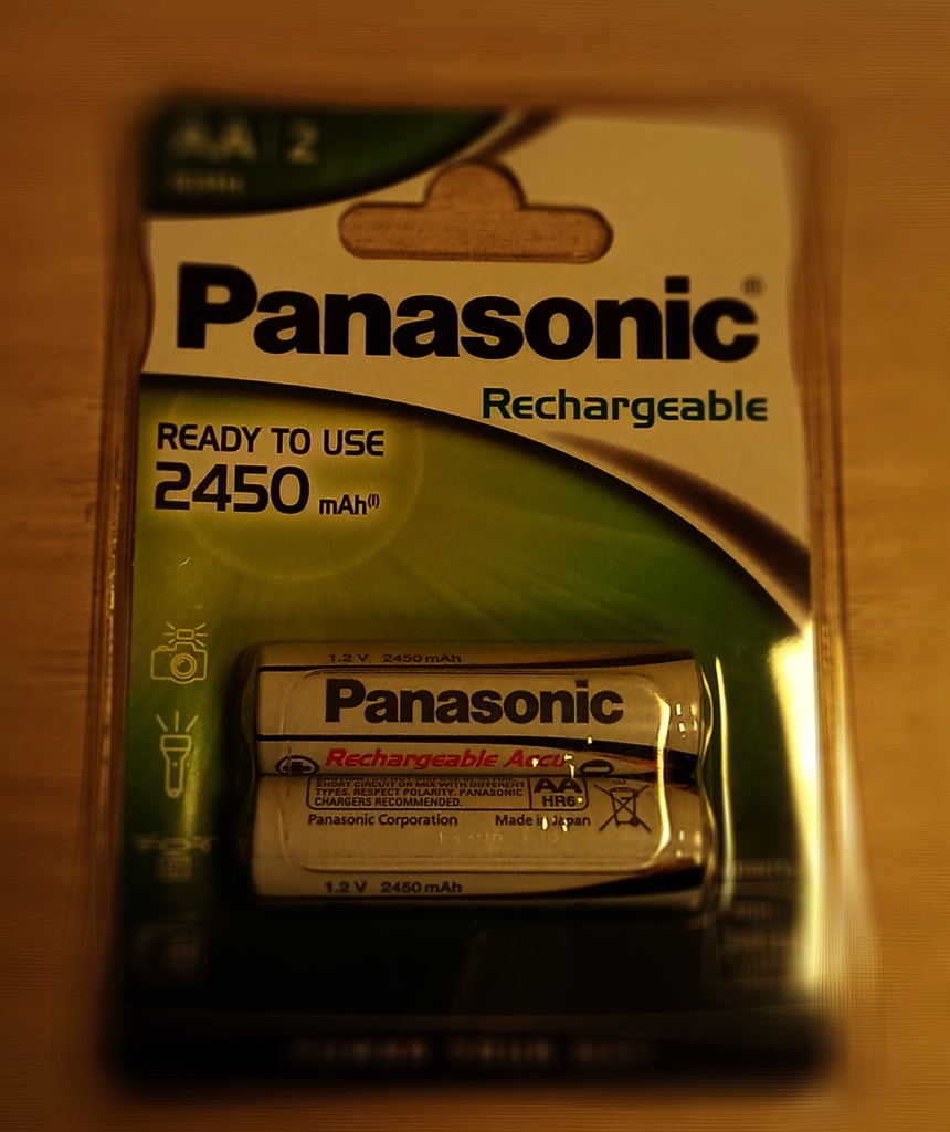 PANASONIC baterije HHR-3XXE/2BC - 2× AA punjive2450 mAh