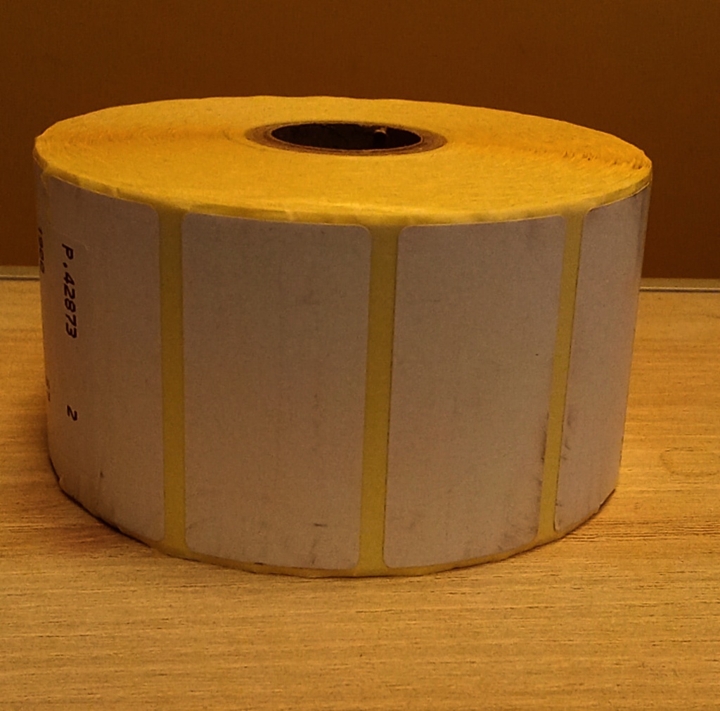 Brother RD-S05E1 bela samolepljiva nalepnica 51 x 26 mm