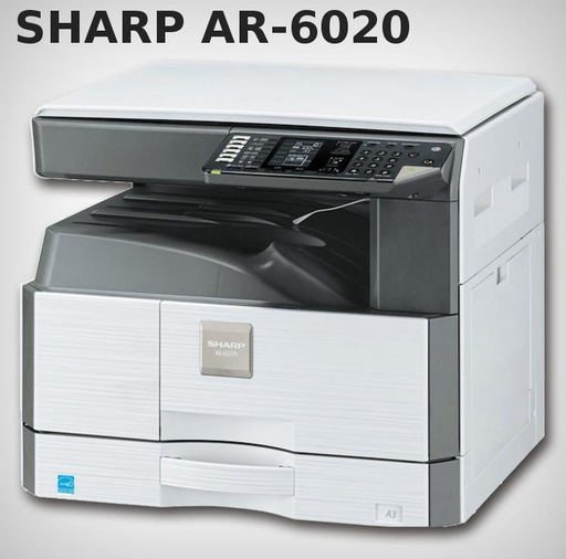 Sharp AR6020V ( A3 printer – kopir – skener 20 ppm sa poklopcem i USB konekcijom )